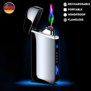 USB Elektro Feuerzeug Lichtbogen Feuerzeug Elektro Feuerzeug Plasma Lighter DHL - Bild 1 von 12