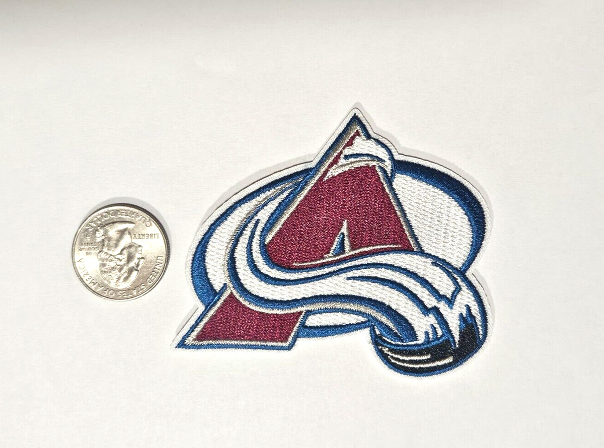 Colorado Avalanche Throwback Altes Primäres Team Logo Aufnäher