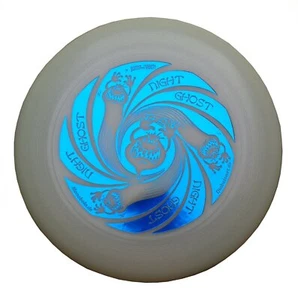Ultimate Frisbee Discraft Ultra Star NIGHT GHOST 175g Glow luminoso nocturno AZUL - Imagen 1 de 1