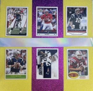 TOM BRADY Lot - Base - Insert - 2007 Topps Total Parallel - 2009 Philadelphia - Picture 1 of 9