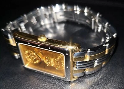 Corum Lingote 10 Gr Gramos 24K UBS | Reloj Hombre Oro 18K/Acero 64.400.21/C136 LO10 Foto 1 de 4