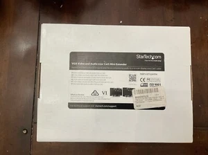 StarTech.com - StarTech.com VGA Video Extender over Cat 5 with Audio ST122UTPA - Afbeelding 1 van 2
