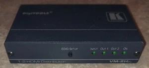 DISTRIBUIDOR HDMI KRAMER DIGITOOLS VM-2HXL 1:2 SIN FUENTE DE ALIMENTACIÓN - Imagen 1 de 5