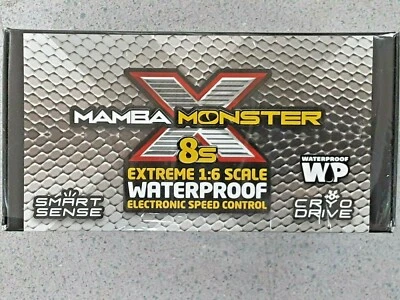Castle Creations Mamba Monster X 8S 1/6 Brushless ESC 010-0165-00 Brand New!! - Image 1 of 4