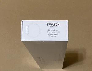 Nuevo Apple Watch Series 1 38 mm plata aluminio blanco correa deportiva - (MNNG2LL/A) - Imagen 1 de 6