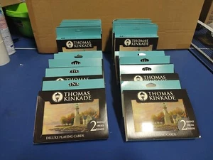 Wholesale Lot 20 Pc Thomas Kinkade Deluxe Playing Cards &Collector’s Tin Lot#128 - Picture 1 of 7
