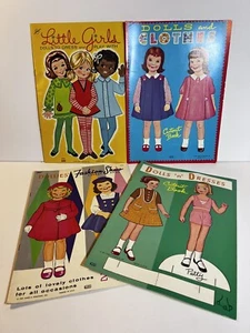 paper dolls vintage neu 1969 & 71, Fashion Lowe Cutout MCM James & Johnathan Inc - Bild 1 von 12
