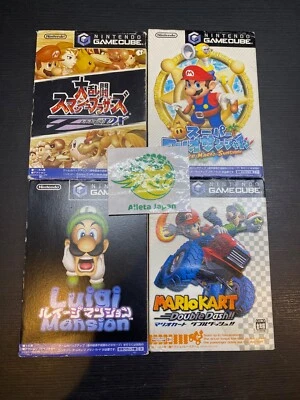 Mario kart Double dash Super Smash Bros. Mario Sunshine Luigi's Mansion Set of 4 - Image 1 of 4