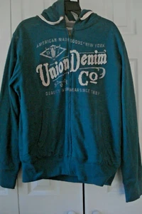 Chaqueta para hombre talla grande forrada de sherpa azul nuevo con etiquetas - Imagen 1 de 3