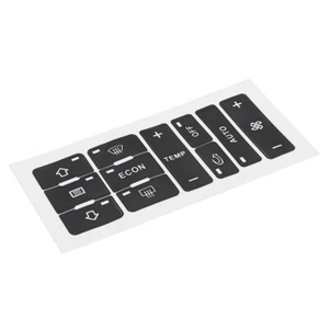 AC Switch Sticker Replacement Button Repair Decal Dash AC For AUDI A2 A3 8L - Picture 1 of 8