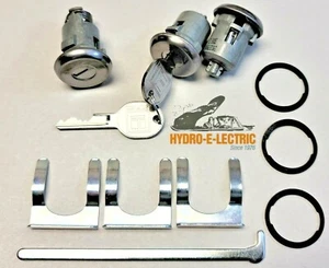 NUEVO 1977-1996 Chevrolet Impala & Caprice conjunto de cerradura de puerta y maletero - Imagen 1 de 2