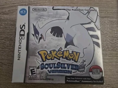Pokemon: SoulSilver Version Nintendo DS Boxed With PokeWalker - American Version - Image 1 of 4