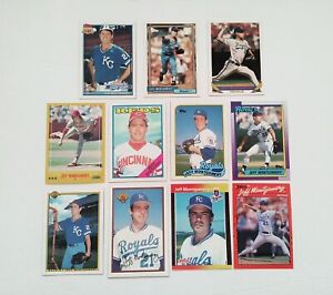 Reds Royals Lot Rookie Card Rc 1988 Topps Jeff Montgomery 447 1988 Score497 Rc
