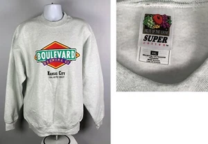 Nueva Sudadera Boulevard Brewing Co Kansas City 100% Malteada Cebada Para Hombre XXL Gris - Imagen 1 de 5