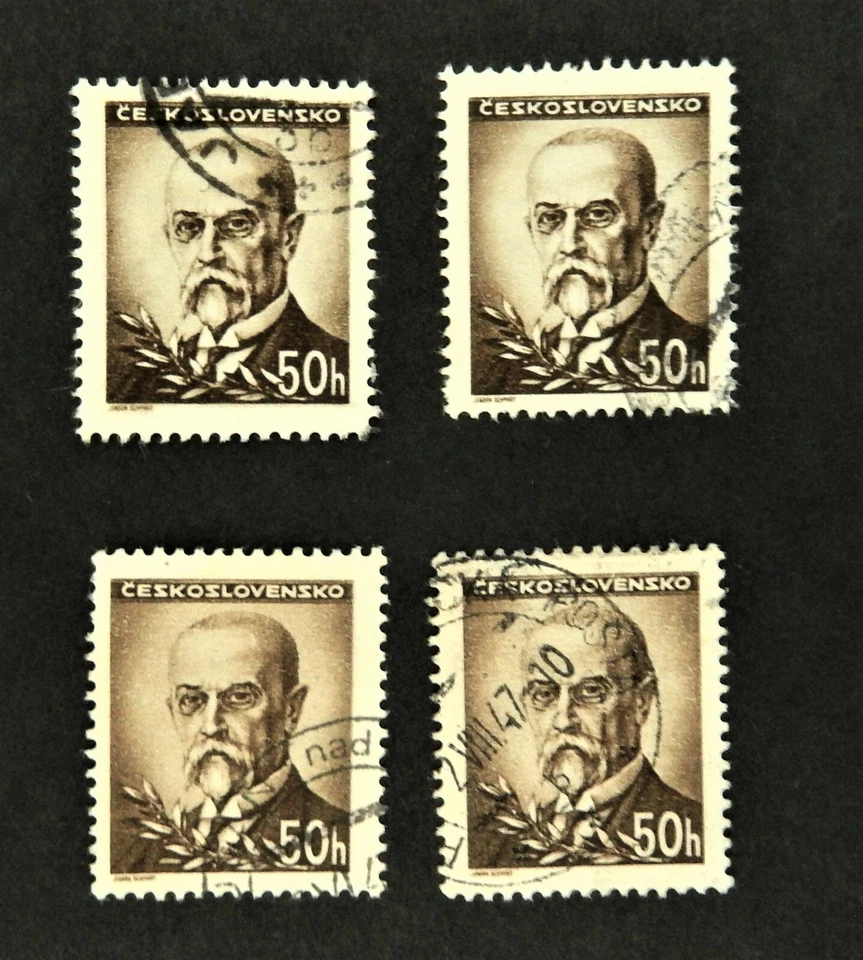 捷克斯洛伐克 - 1945 - 47 / SC303 /个性 / 一张邮票 / 二手 — 第 1/1 张图片