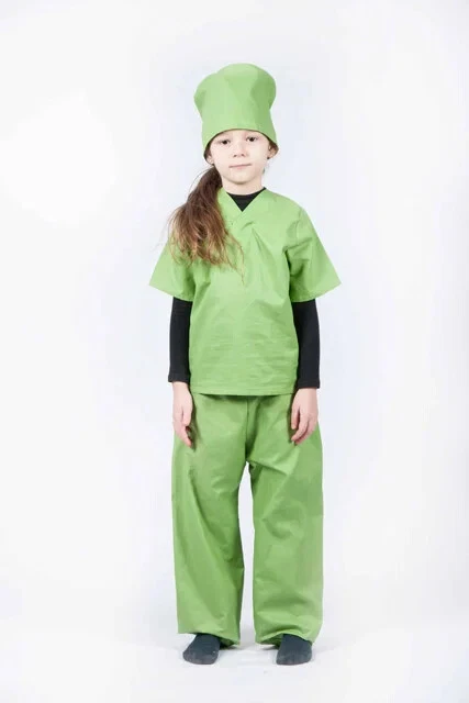 Disfraz Infantil Pequeño Doctor Cirujano para Niños y Niñas Juego de Rol 100% Algodón Foto 1 de 1