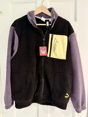 Puma x Pokemon Collection Men’s Fleece Jacket, Size L - Image 1 of 2