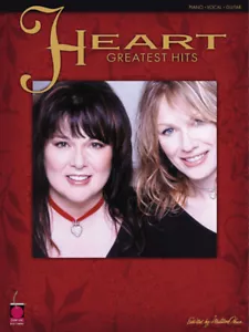 Heart Greatest Hits Piano Sheet Music Guitar Chords 20 Rock Songs Book - Picture 1 of 1