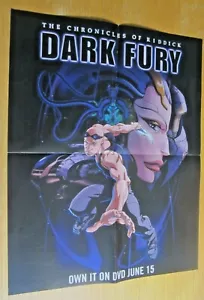 Die Chroniken von Riddick: Dark Fury 2004 17"X22" Filmplakat Vin Diesel - Bild 1 von 2