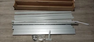 4 Führungsschienen Alu Mini Vorbaurollläden 53mmx22mm + 6 Rolladenpanzer 39mm - Bild 1 von 2