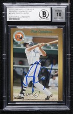 2012 Grandstand Florida State League Top Prospects Nick Castellanos Auto