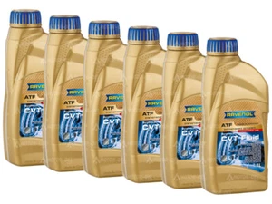 6 Liter (6x1L) RAVENOL CVT Fluid Automatikgetriebeöl Made in Germ - Bild 1 von 1