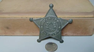 PIN DE INSIGNIA DE AYUDANTE DEL SHERIFF DE COLECCIÓN JAPÓN - Imagen 1 de 5