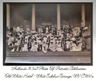Photo authentique - "ANCIEN HÔTEL BLANC" sources de soufre blanc, WV Patriotic - années 1800 