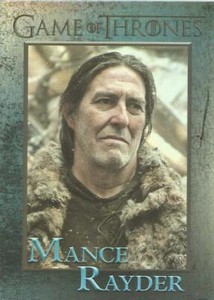 Game of Thrones Season 4 - #66 "Mance Rayder" Foil Parallel Base Card