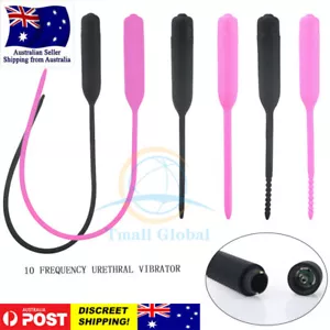 10 speed Urethral Vibrator Male Dilator Female Penis plug sex toy - Picture 1 of 17