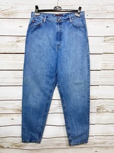 Eddie Bauer Womens Denim Jeans Size 16T Blue High-Rise 5 Pockets 100% Cotton - Picture 1 of 8