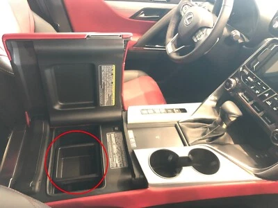 2022-2025 Lexus LX600 OEM Genuine Center Console Tray Box - Black 58826-60070 - Image 1 of 4