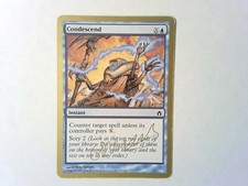 Gold Border Condescend	 Fifth Dawn - Magic the Gathering mtg - Blue