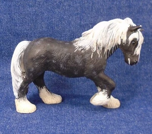 Schleich Draft Tinker Draft Mare Horse Dappled Black 2003 - Rare Coloration? - Picture 1 of 5