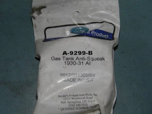 Tanque de gasolina anti chirridos Ford A-9299-B 1930 1931 - Imagen 1 de 2