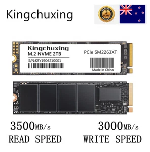 Kingchuxing M.2 2280 SSD 2TB 1TB 512GB 256GB 128GB NVMe PCIe 3.0 X 4 PC Laptop - Picture 1 of 12