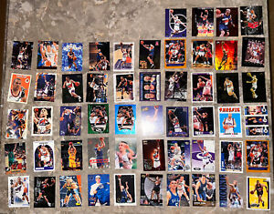 Lot of 50 different Jason Kidd Phoenix Suns cards RC, Inserts & More