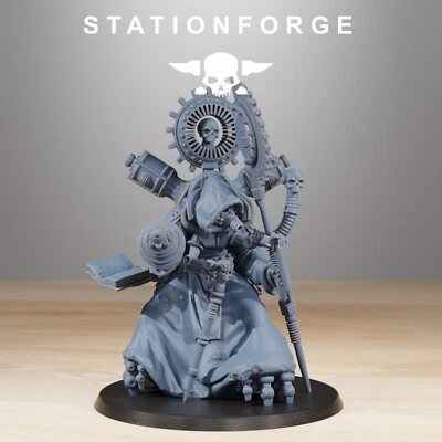 Scavengers Cultist Leader, Tech Adept, Mech Division, Station Forge