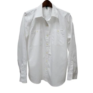 Lauren Ralph Lauren Women's Roll-Tab Long-Sleeves Button-Up Shirt Size XL - Picture 1 of 7