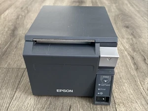 EPSON TM-T70II (M296A) Thermal Receipt Printer USB + Power Supply + Cables - Picture 1 of 9
