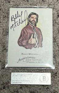 Tarjeta Allen & Ginter 2008 firmada por Billy Mitchell Beckett Arcade Donkey Kong auto - Imagen 1 de 2