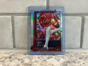 2025 Topps Chrome - Refractor - Hunter Greene Reds # 91 - Picture 1 of 2