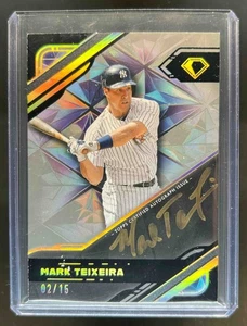 2025 Topps Diamond Icons Mark Teixeira PolychromatINK Auto Gold Ink #2/15 - Picture 1 of 2