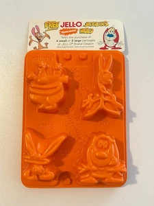 Moldes de gelatina Nickelodeon Ren And Stimpy 1996 de colección Ickis Krumm nuevos 3 moldes - Imagen 1 de 3