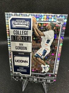 2024-25 Panini NIL UConn - Ben Gordon College Ticket Donuts #30 NEW RELEASE - Picture 1 of 2