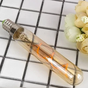 Hot LED Light Bulb E14 3W Golden Tubular Bulb For Pendant Wall Scones Tube - Picture 1 of 22