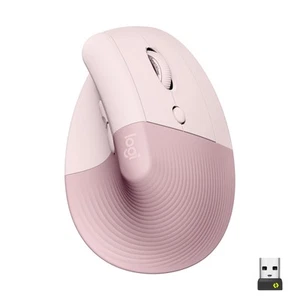 Logitech Lift - Verticale ergonomische muis - Rechtshandig - Roze - Afbeelding 1 van 6