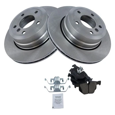 TRQ BKA11620 Disc Brake Kit For BMW 528i xDrive 2009-2010 Rear 34216763043 Foto 1 de 4