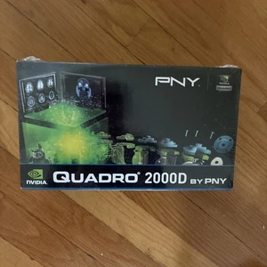 SEALED VCQ2000 DVI-PB PNY NVIDIA Quadro 2000D GDDR5 1GB NEW!!!! - Picture 1 of 7