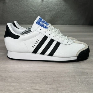 Neu ohne Karton Adidas Samoa Originals Schuhe Herren 12 weiß schwarz 3-Streifen klassisch 675033 - Bild 1 von 11